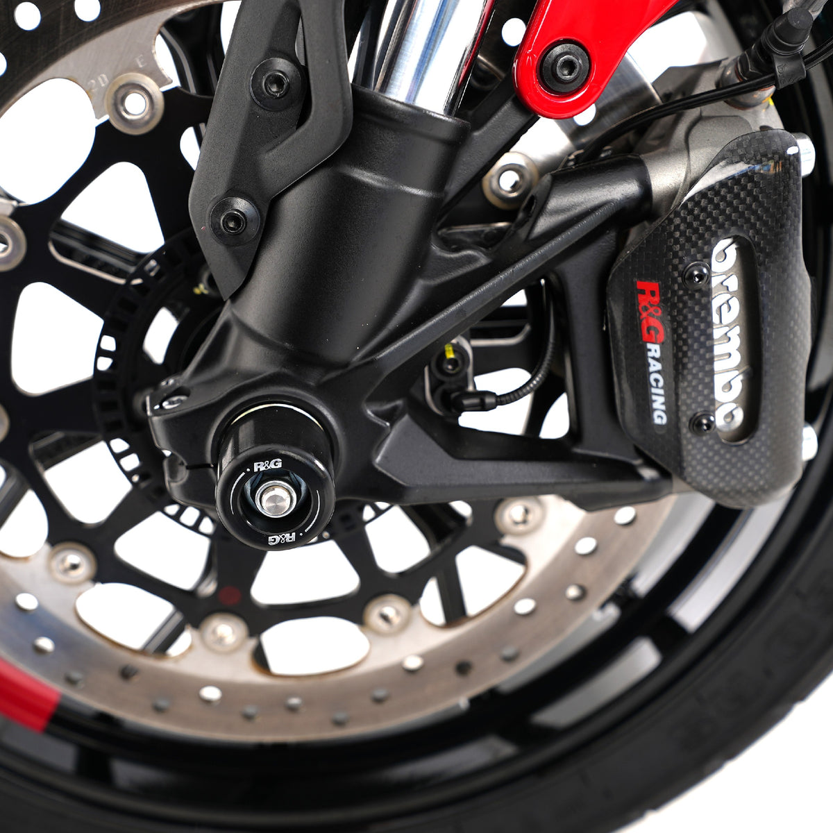 R&G Fork Protectors | Black | Ducati Models -   Pyramid Motorcycle Accessories