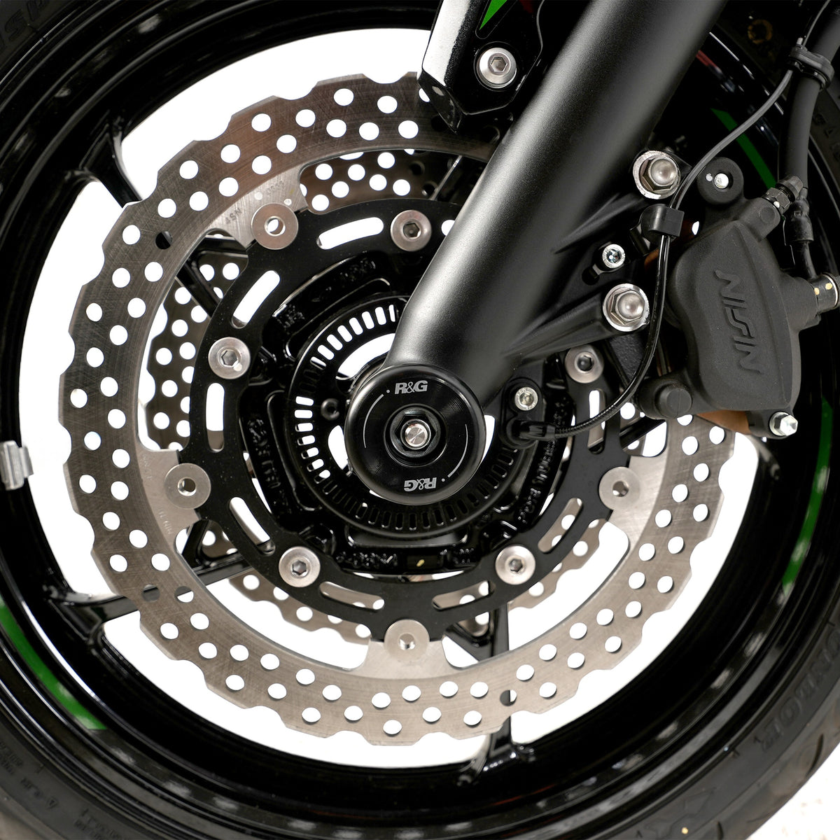 R&G Fork Protectors | Black | Kawasaki Z650 S ‘26-, Ninja 7 Hybrid HEV / Z 7 Hybrid HEV '24-, Z650 '17- , Ninja 650 '17- & Z650RS '21-