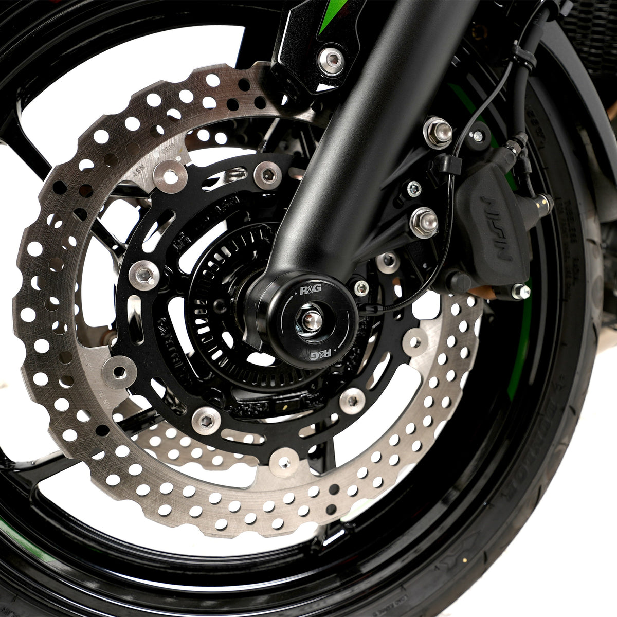 R&G Fork Protectors | Black | Kawasaki Z650 S ‘26-, Ninja 7 Hybrid HEV / Z 7 Hybrid HEV '24-, Z650 '17- , Ninja 650 '17- & Z650RS '21-