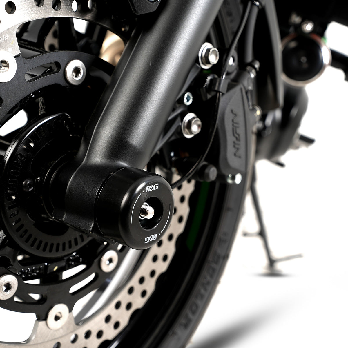 R&G Fork Protectors | Black | Kawasaki Z650 S ‘26-, Ninja 7 Hybrid HEV / Z 7 Hybrid HEV '24-, Z650 '17- , Ninja 650 '17- & Z650RS '21-