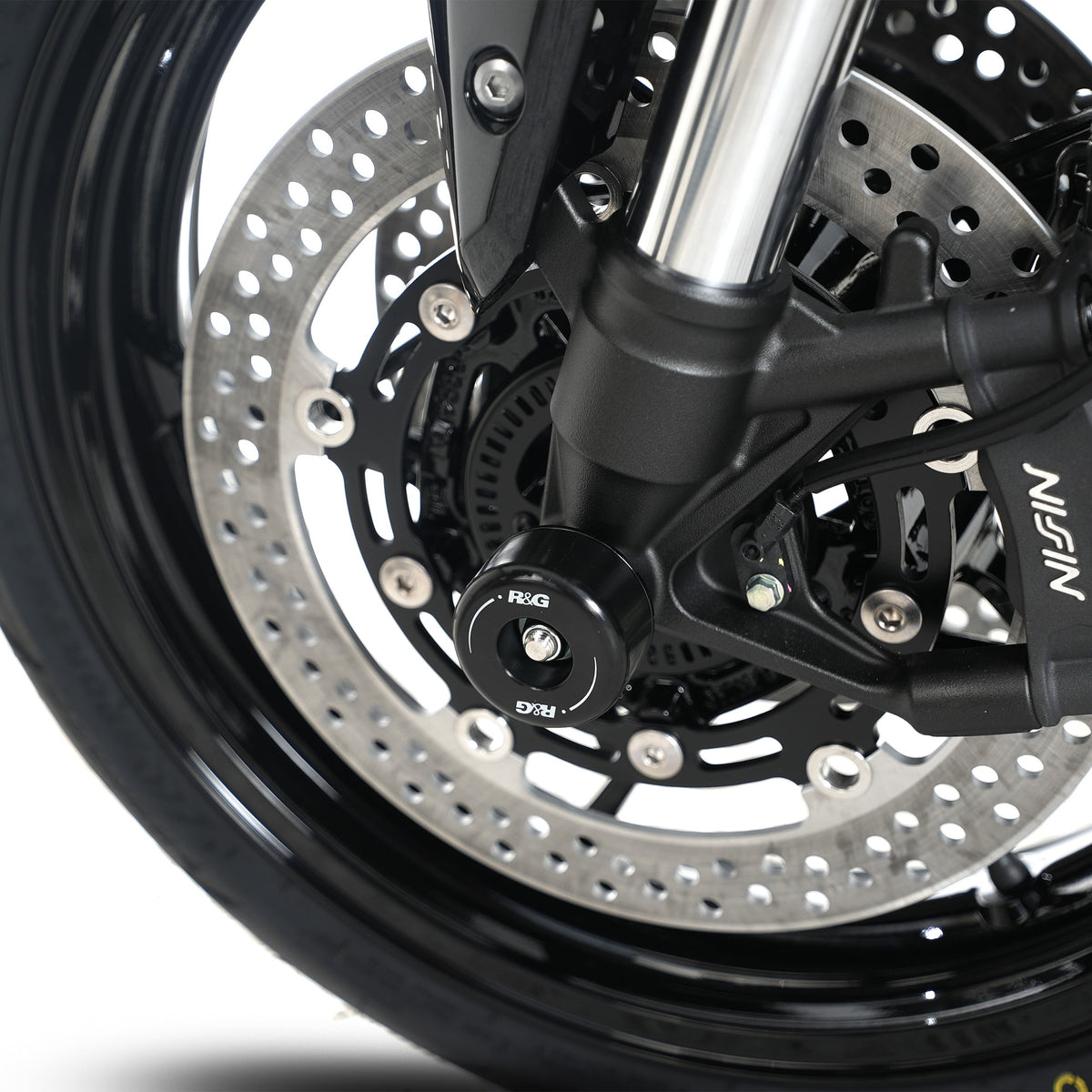 R&G Fork Protectors | Black | Kawasaki Z900 '17-, Z900 SE '22- & Z900RS '18- '24 -   Pyramid Motorcycle Accessories