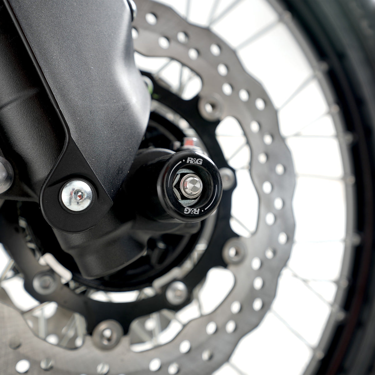 R&G Fork Protectors | Black | Yamaha Tenere World Rally(T7) '23-, Tenere 700 '19-, Tenere 700 World Raid '22- & Tenere 700 Rally '21-