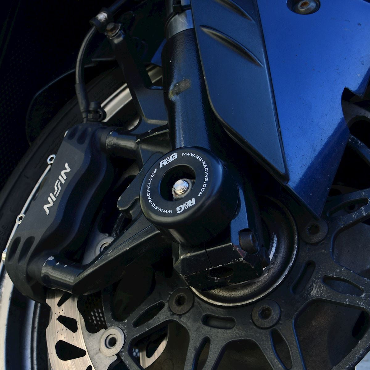 R&G Fork Protectors | Black | Kawasaki ZZR1400 (ZX-14) '06-, ZX-6R '03-'12 & GTR1400 (Concours)