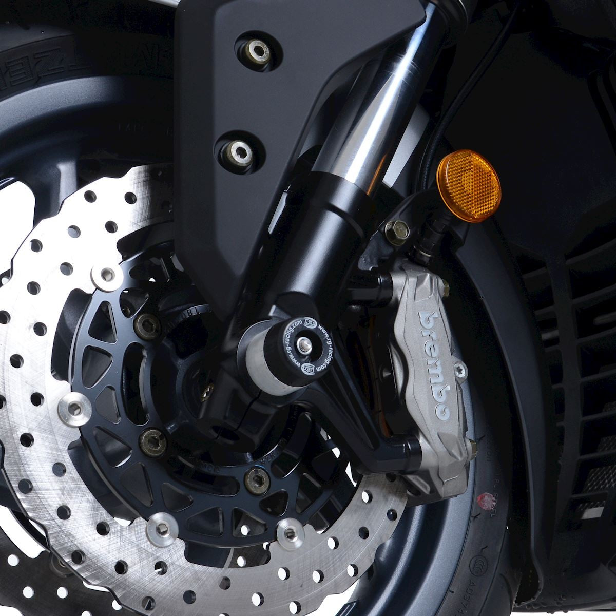 R&G Fork Protectors | Black | Kymco AK 550 '18-