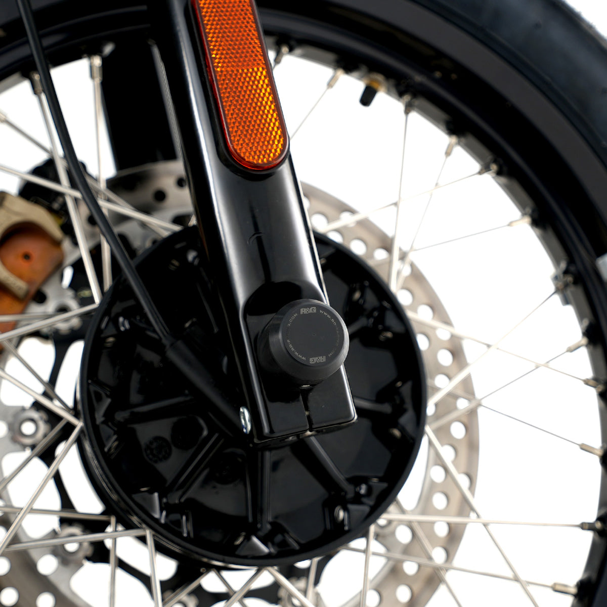 R&G Fork Protectors | Black | Royal Enfield Interceptor 650 ’19- & Continental GT 650 ’19-