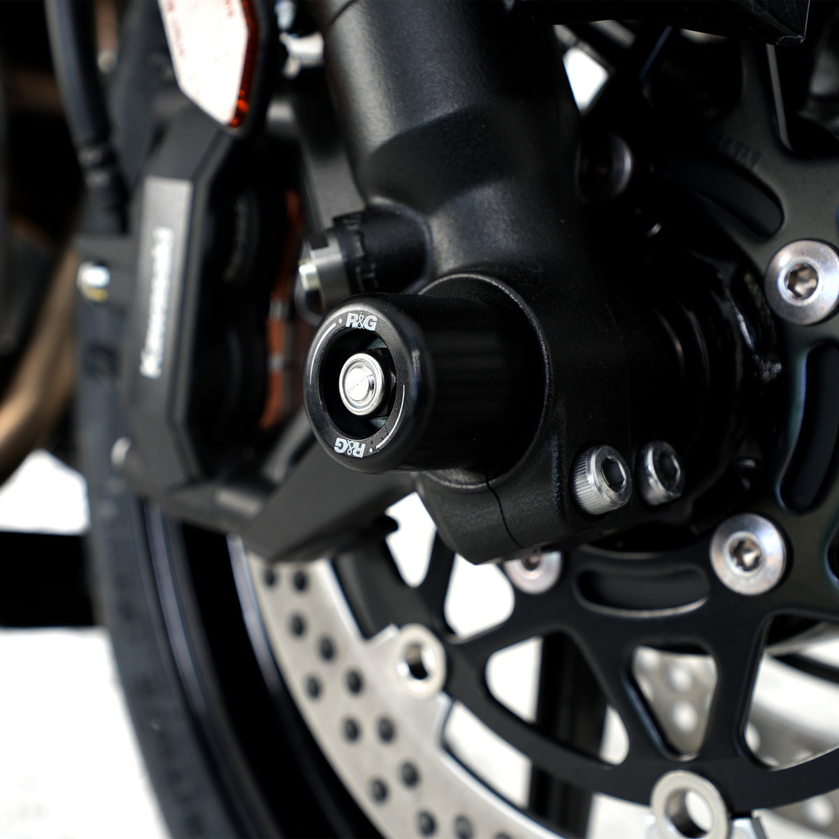 R&G Fork Protectors | Black | Kawasaki Z1100 '26-, Ninja 1000SX ’20- '24 & Ninja 1100SX (SE) '25- -   Pyramid Motorcycle Accessories