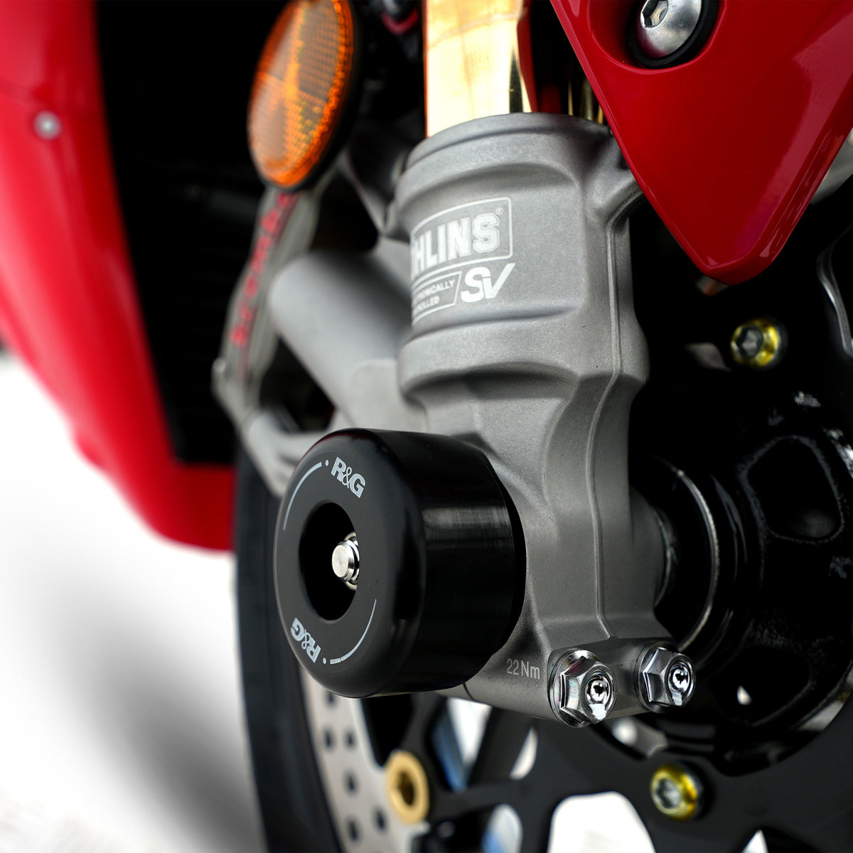 R&G Fork Protectors | Black | Honda CBR1000RR-R Fireblade & Fireblade SP '20- -   Pyramid Motorcycle Accessories
