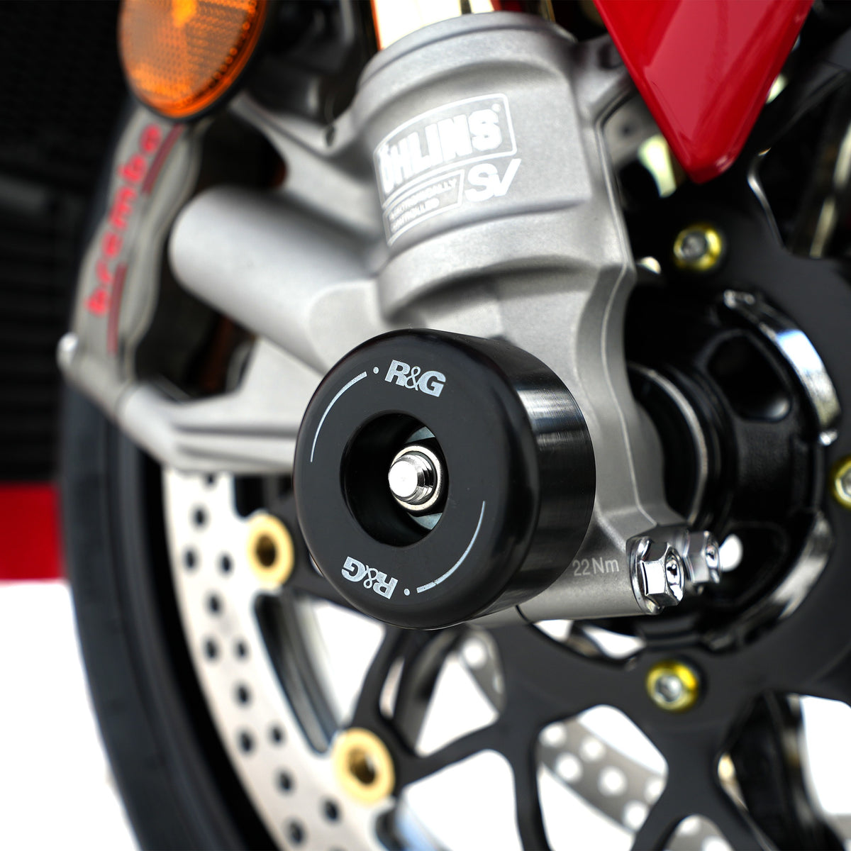 R&G Fork Protectors | Black | Honda CBR1000RR-R Fireblade & Fireblade SP '20- -   Pyramid Motorcycle Accessories