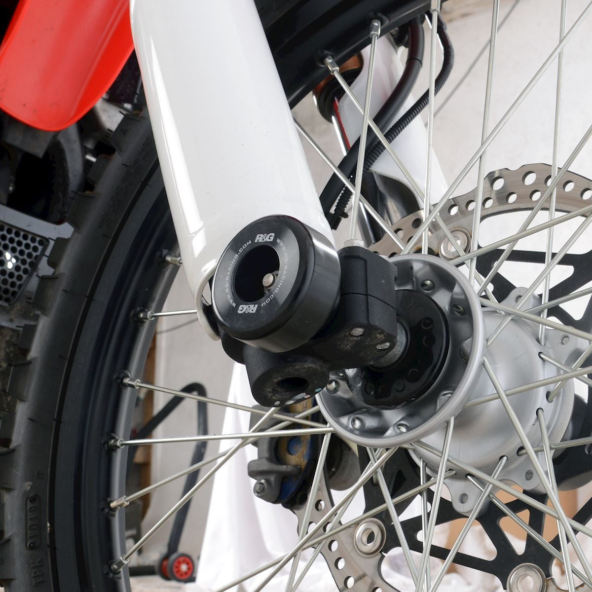 R&G Fork Protectors | Black | Honda CRF250 Rally '20-, CRF250L '20-, Honda CRF300L & CRF300 Rally '21-