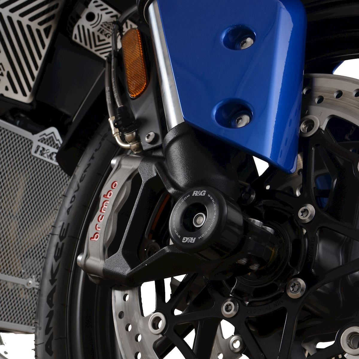 R&G Fork Protectors | Black | Triumph Tiger 850 Sport '21- & Triumph Tiger 1200 GT/GT Explorer/GT Pro/Rally Explorer/Rally Pro '22-