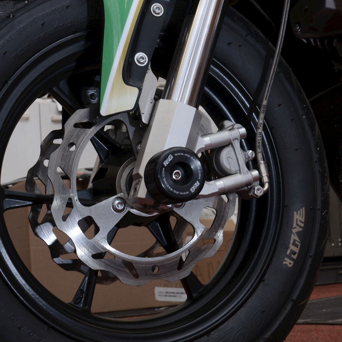 R&G Fork Protectors | Black | Bucci BR12GP '19-'20
