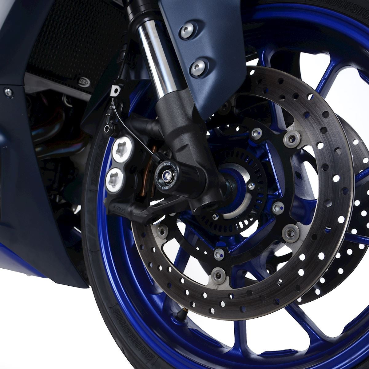 R&G Fork Protectors | Black | Yamaha R7 '22-25