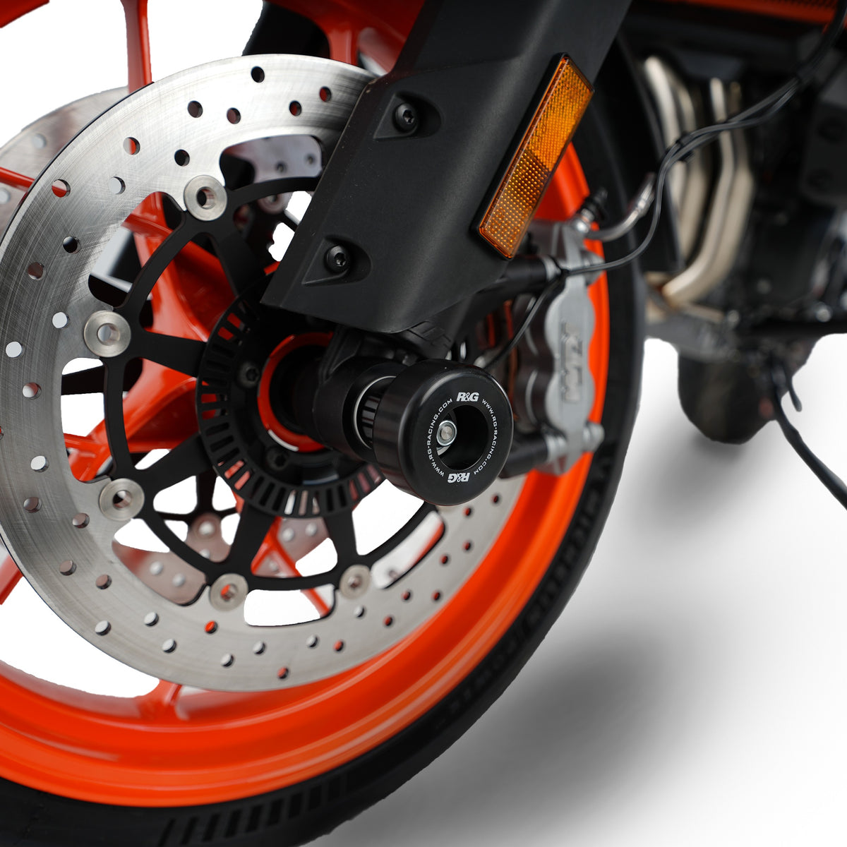 R&G Fork Protectors | Black | Husqvarna Norden 901 '22-, KTM 890 SMT '23- '24 & CFMOTO 800MT Sport / Touring / Explore '22-