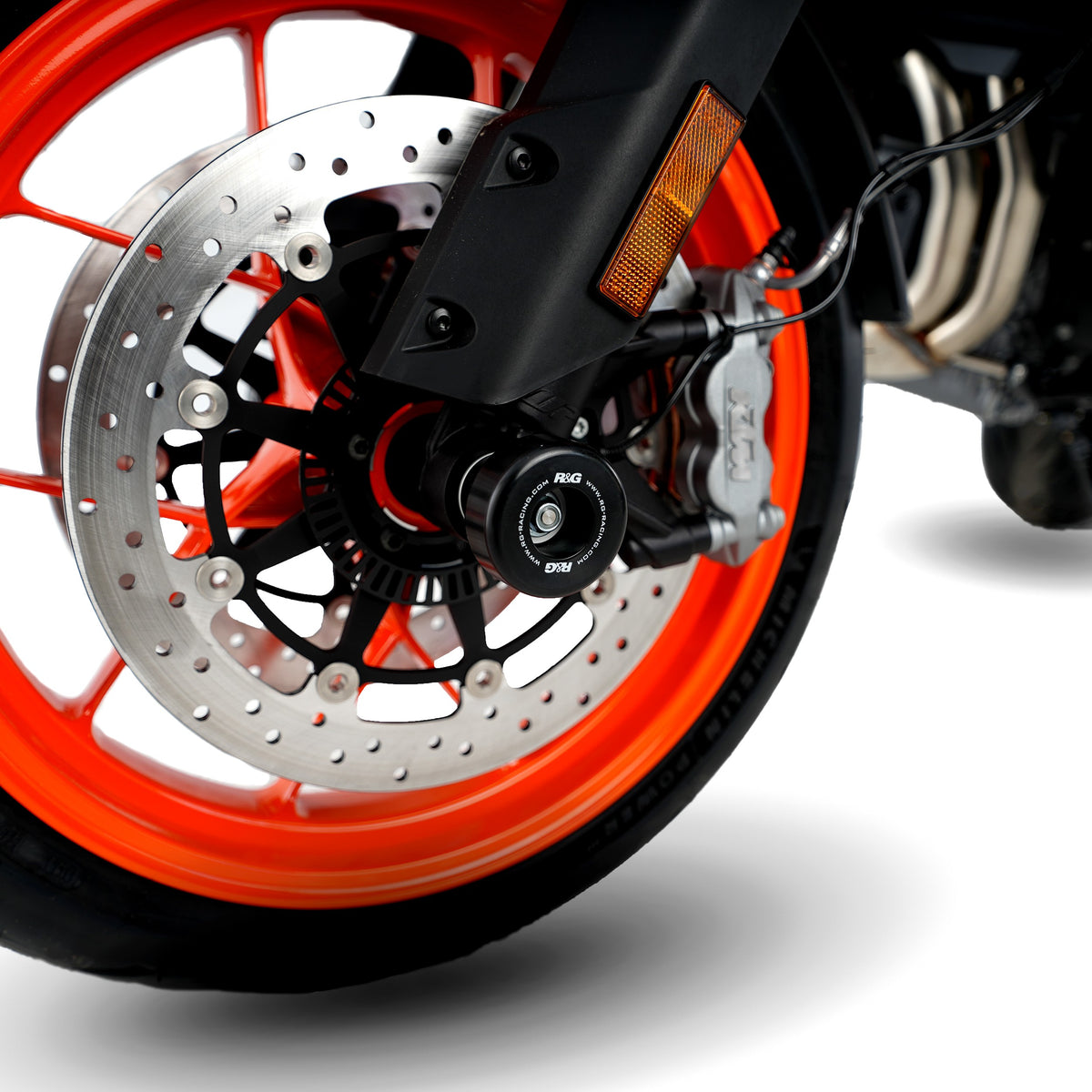 R&G Fork Protectors | Black | Husqvarna Norden 901 '22-, KTM 890 SMT '23- '24 & CFMOTO 800MT Sport / Touring / Explore '22-