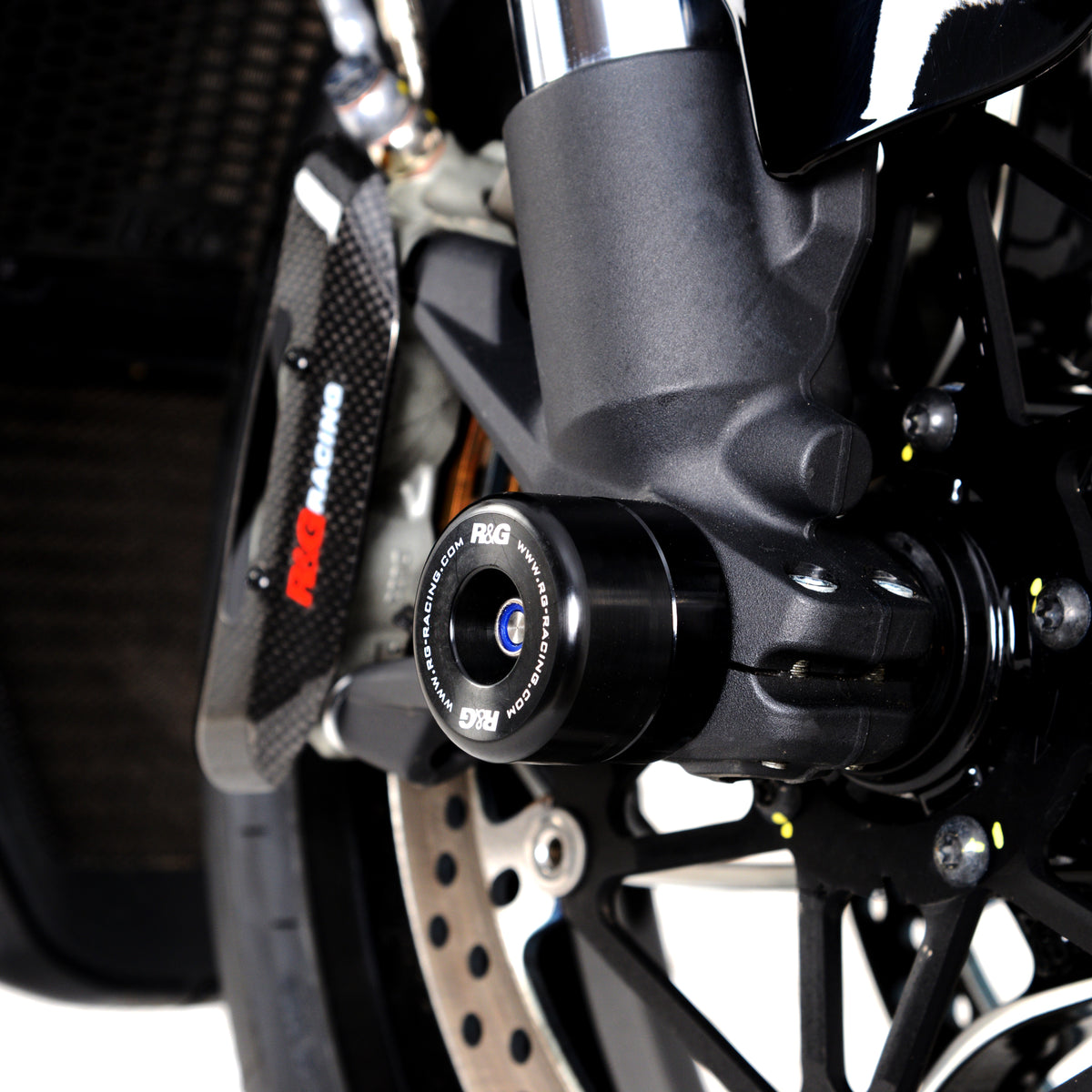 R&G Fork Protectors | Black | Ducati Diavel V4 '23- -   Pyramid Motorcycle Accessories
