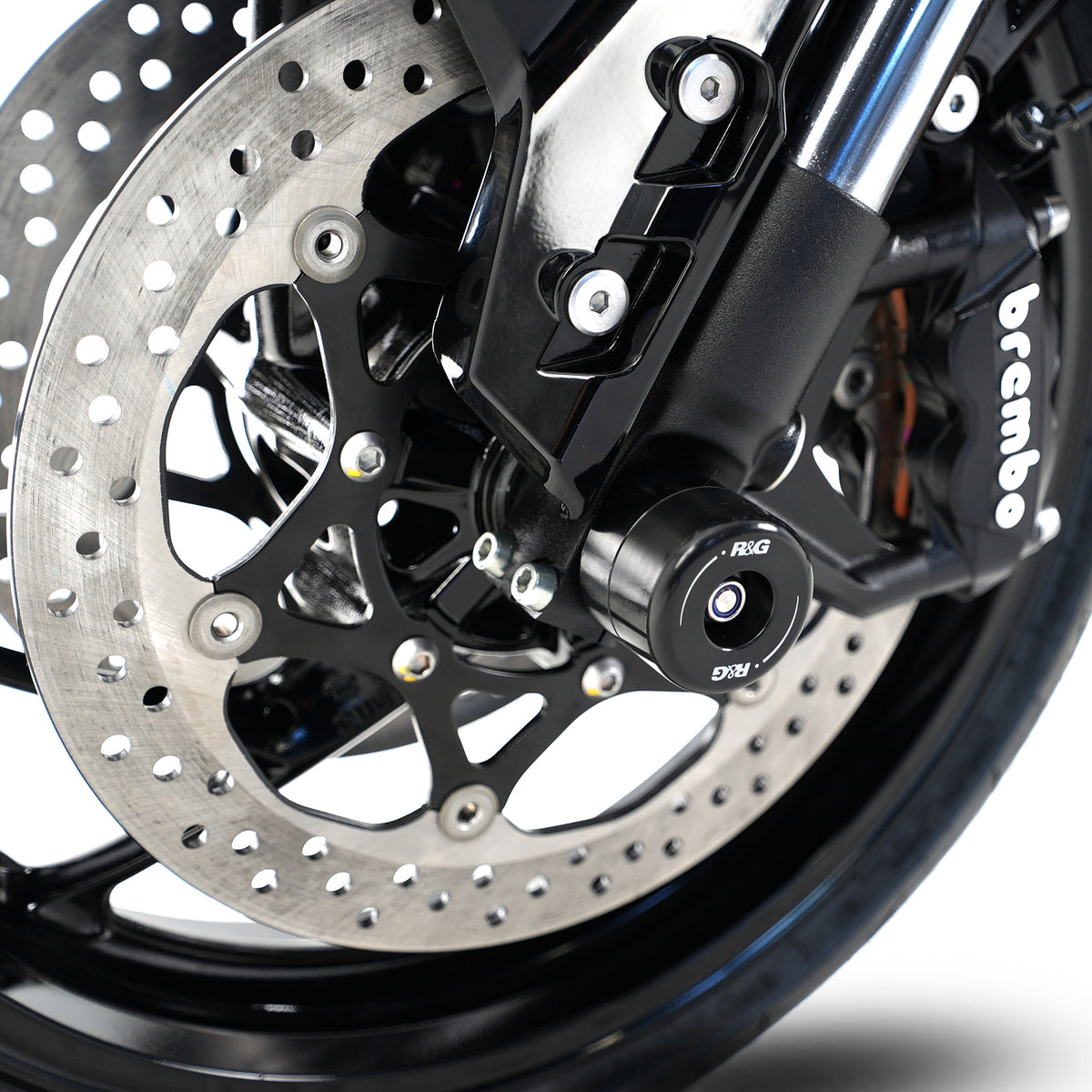 R&G Fork Protectors | Black | Suzuki GSX - S1000 GX '24- -   Pyramid Motorcycle Accessories