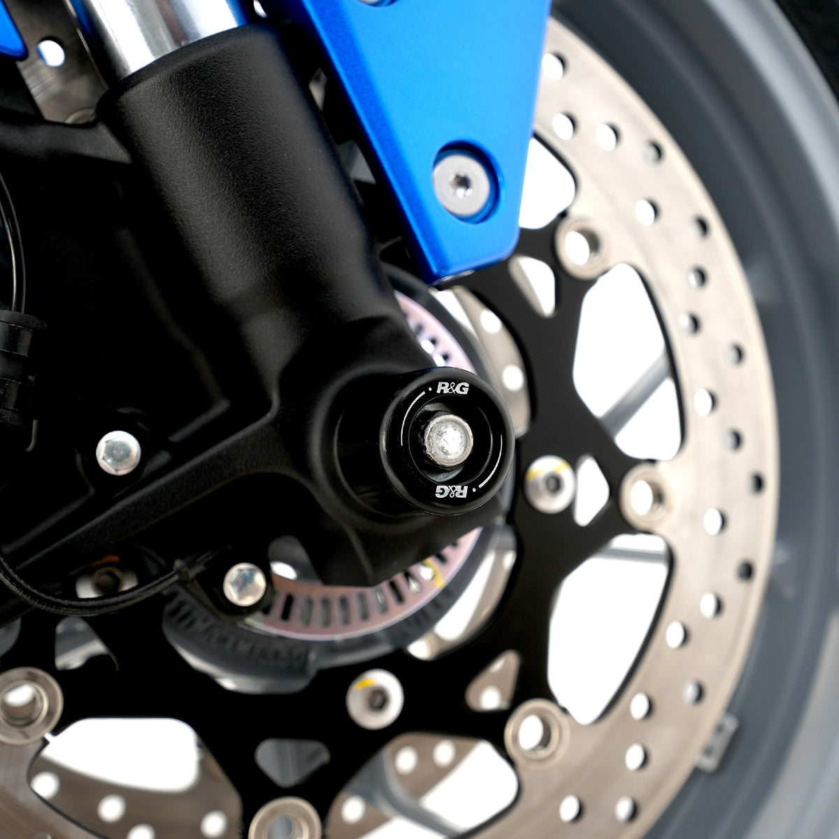 R&G Fork Protectors | Black | Suzuki V-Strom 800RE '23-, GSX-8R '24- -   Pyramid Motorcycle Accessories