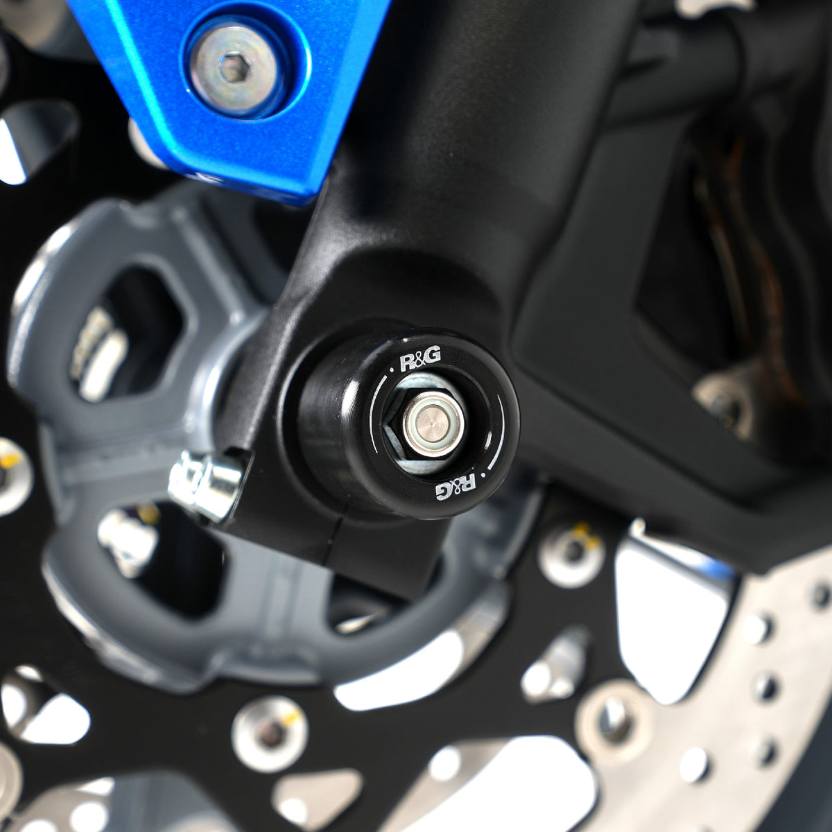 R&G Fork Protectors | Black | Suzuki V-Strom 800RE '23-, GSX-8R '24- -   Pyramid Motorcycle Accessories