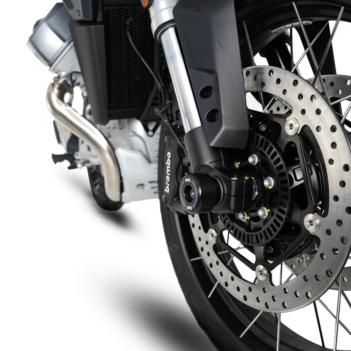 R&G Fork Protectors | Black | Moto Guzzi Stelvio '24-