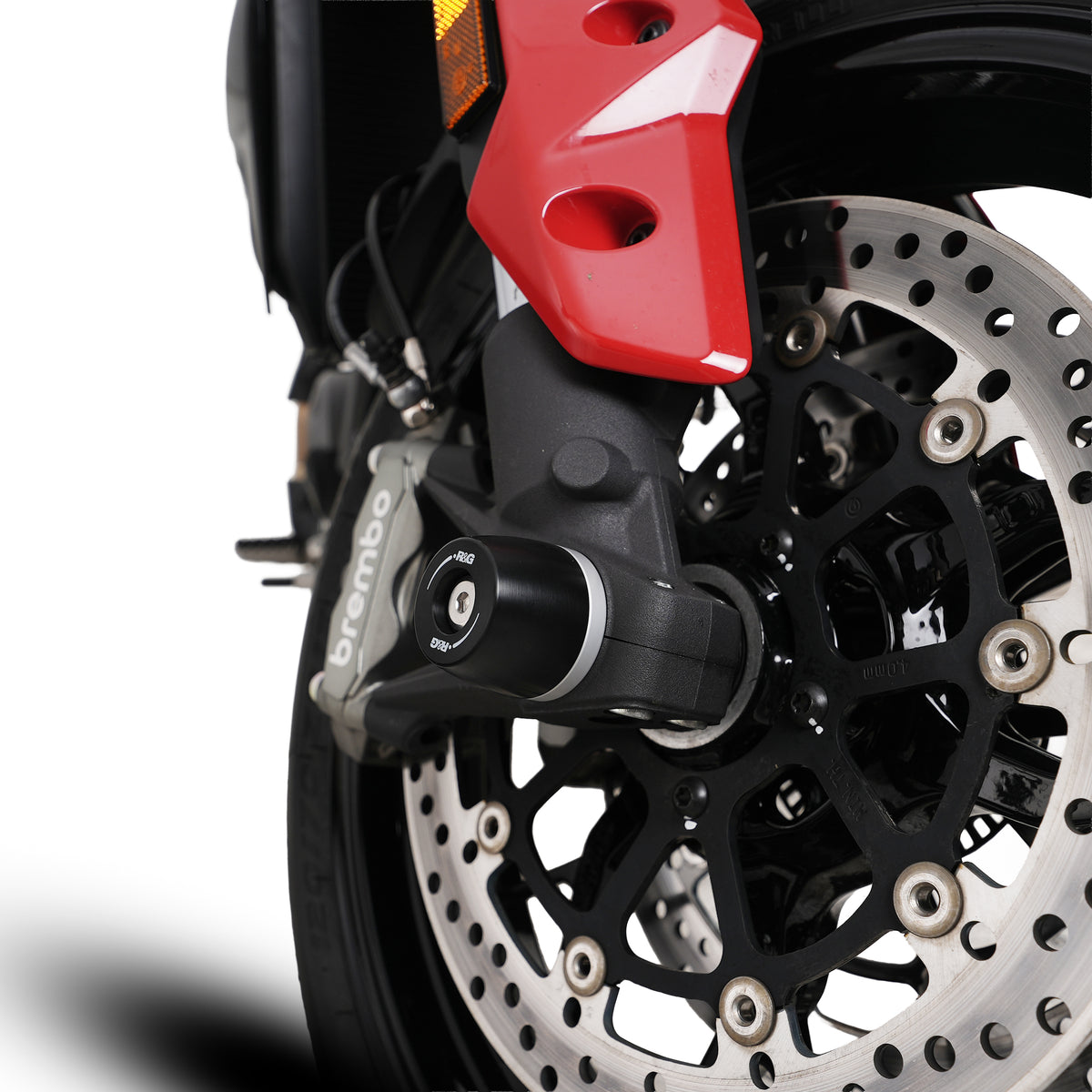 R&G APEX Fork Protectors | Black | Ducati Hypermotard V2 '26-, Hypermotard V2 SP ’26- & Hypermotard 698 Mono ’24-25