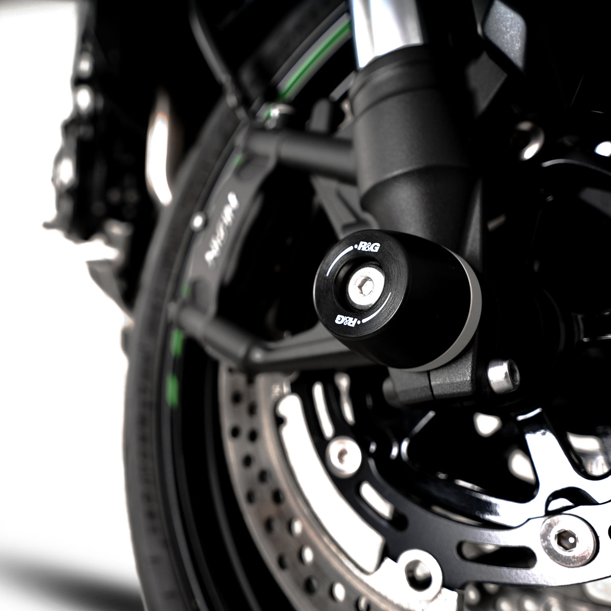 R&G APEX Fork Protectors | Black | Kawasaki Z900 '25-, Z900 SE '22- & Z900RS '21-