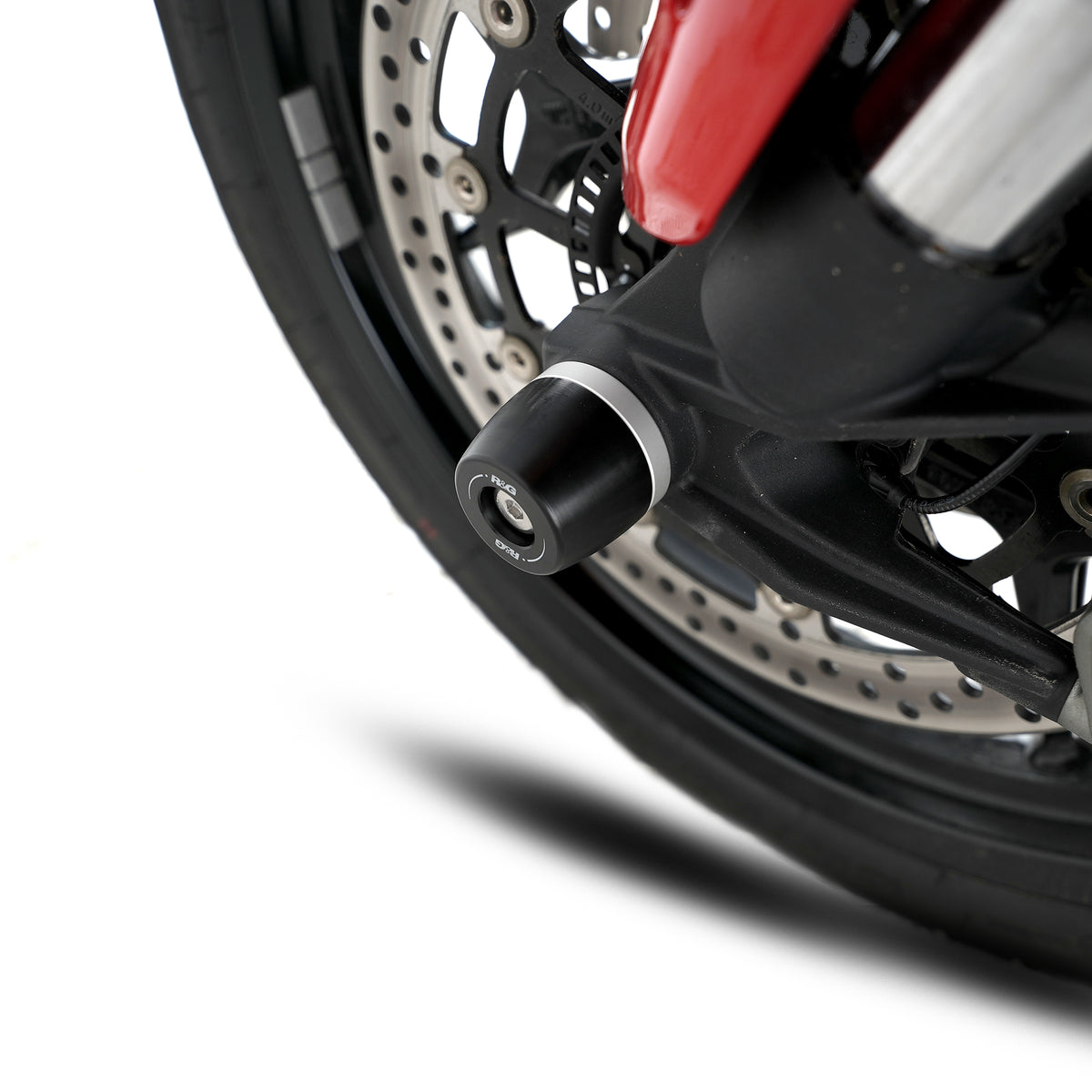 R&G APEX Fork Protectors | Black | Ducati Monster V2 ’26-, Monster V2+ ’26-, Streetfighter V2 S '25-, Panigale V2(S)'25- & Multistrada V2 '25- -   Pyramid Motorcycle Accessories
