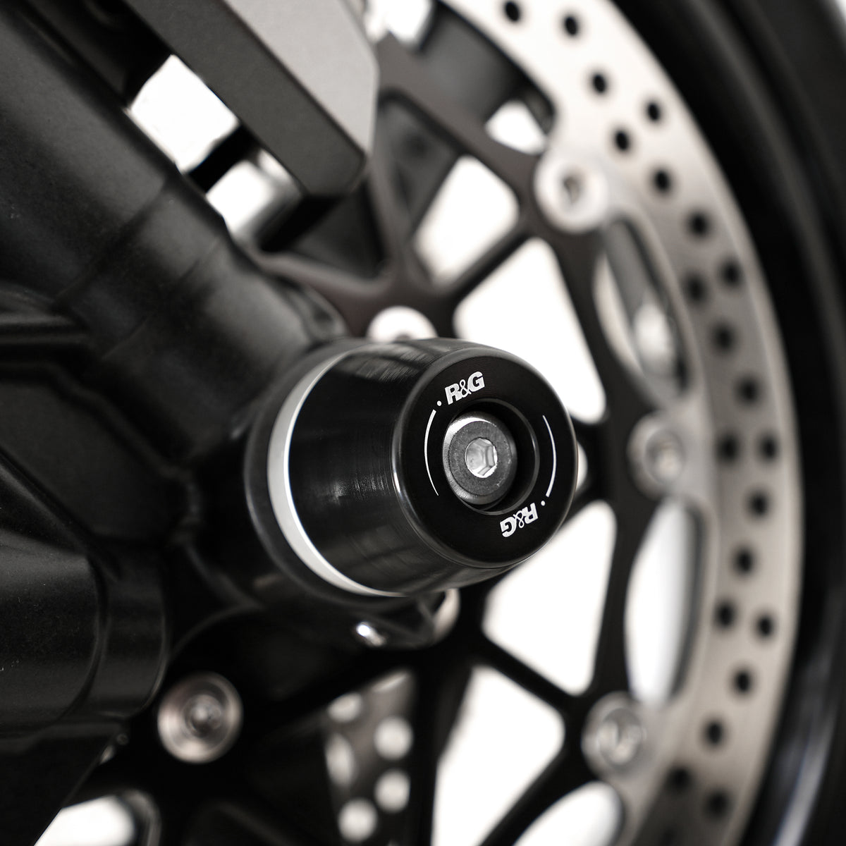 R&G APEX Fork Protectors | Black | Kawasaki ZX-10R '16- & ZX-10RR '21- -   Pyramid Motorcycle Accessories
