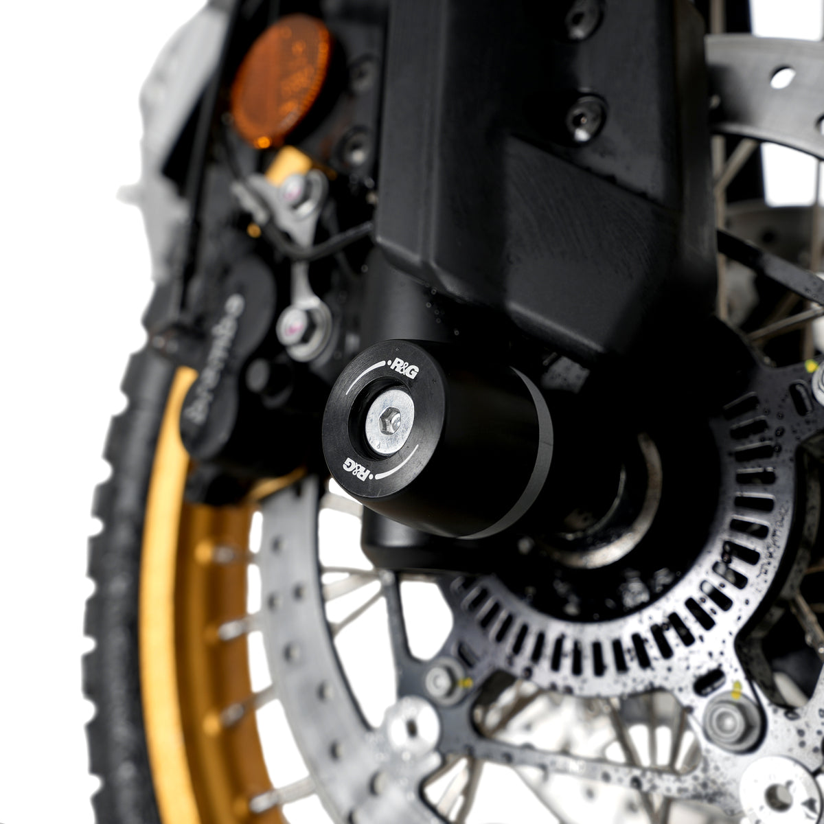 R&G APEX Fork Protectors | Black | Aprilia Tuareg 660 (Rally) '25-