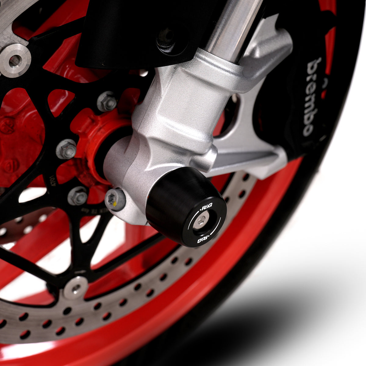 R&G APEX Fork Protectors | Black | Aprilia RS660 '21-, RS660 Factory '22-, Tuono 660 '21- & Tuono 660 Factory '22-