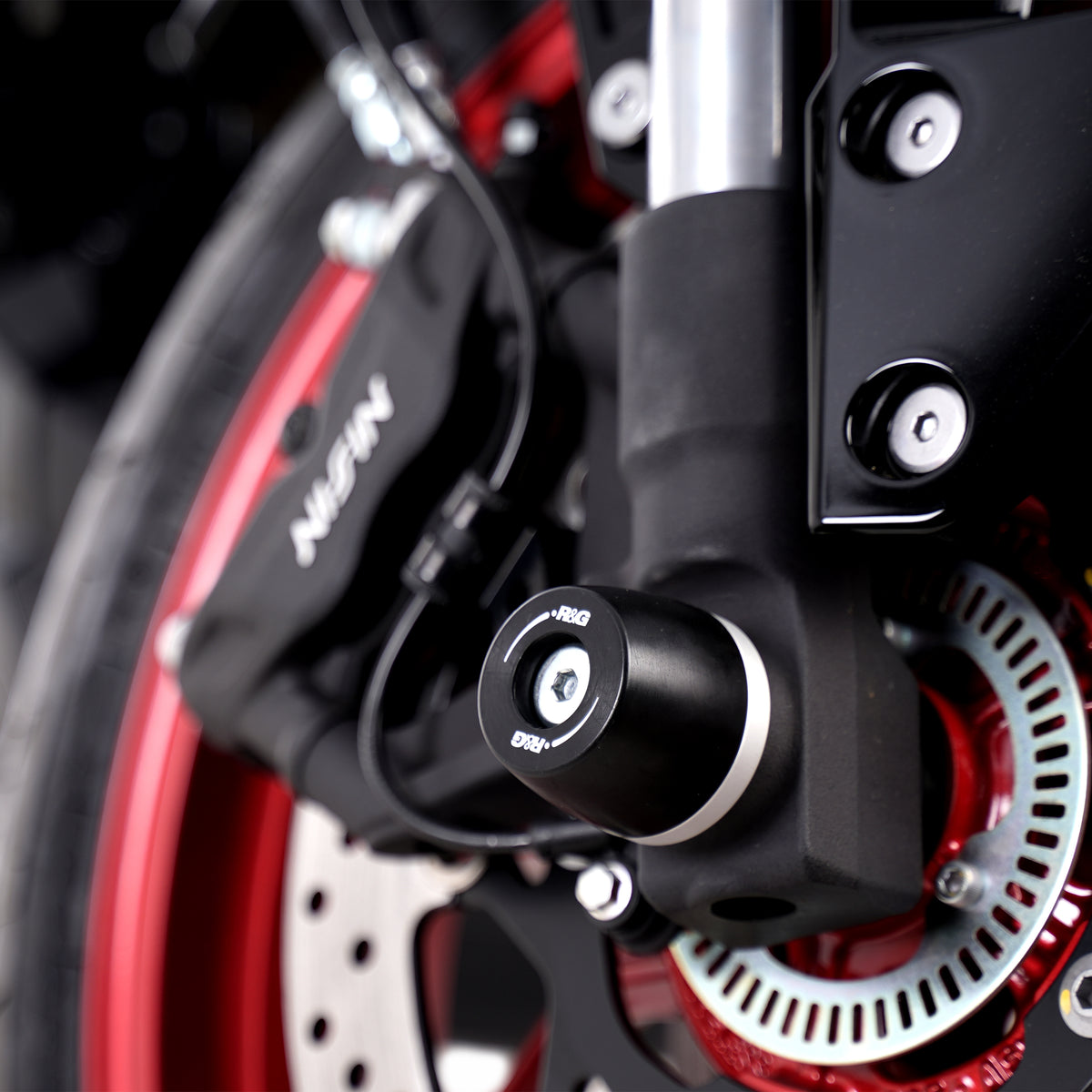 R&G APEX Fork Protectors | Black | Suzuki GSX-8T '25-, GSX-8TT ‘25-, GSX-8S '23-,GSX-8R '24- & V-Strom 800DE '23-