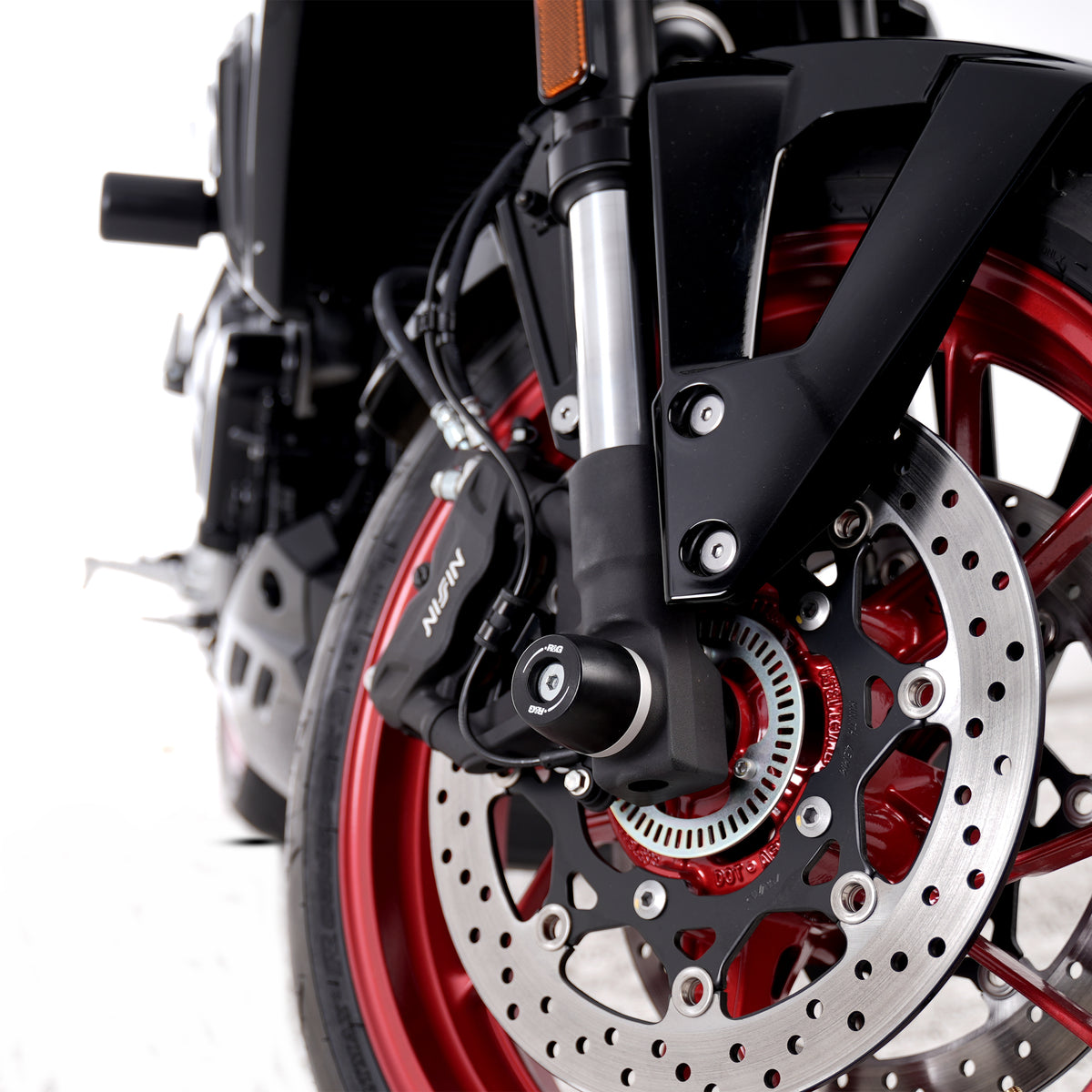 R&G APEX Fork Protectors | Black | Suzuki GSX-8T '25-, GSX-8TT ‘25-, GSX-8S '23-,GSX-8R '24- & V-Strom 800DE '23-