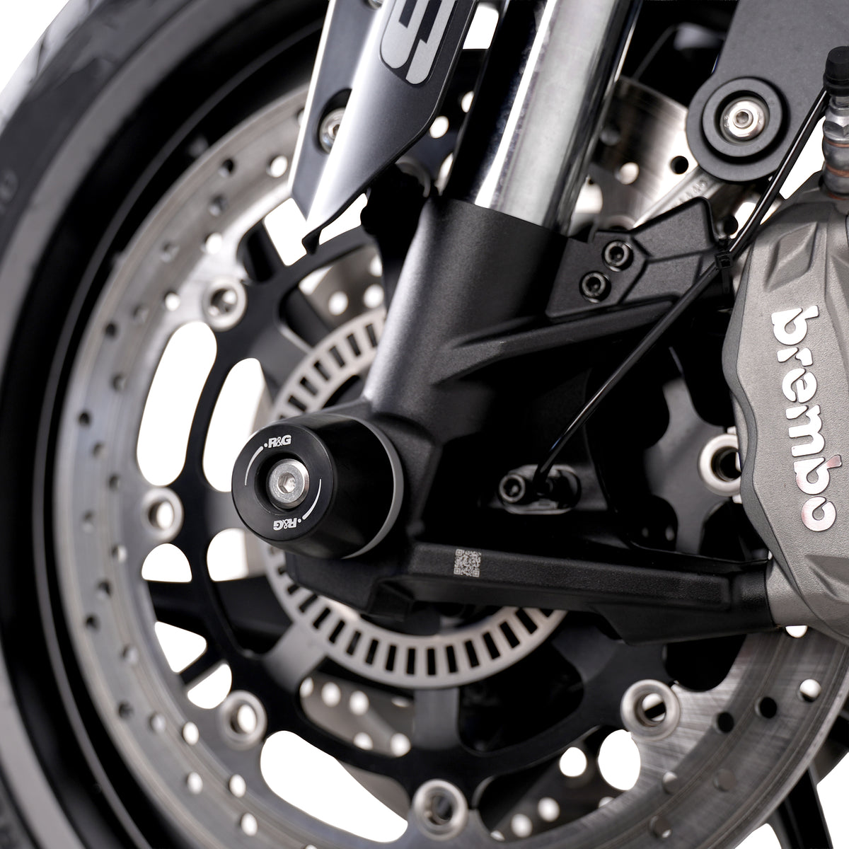 R&G APEX Fork Protectors | Black | QJMOTOR SVT 650 '25-, SVT 650 X ’25-, SRT 900 S '25- & SRT 900SX '25-