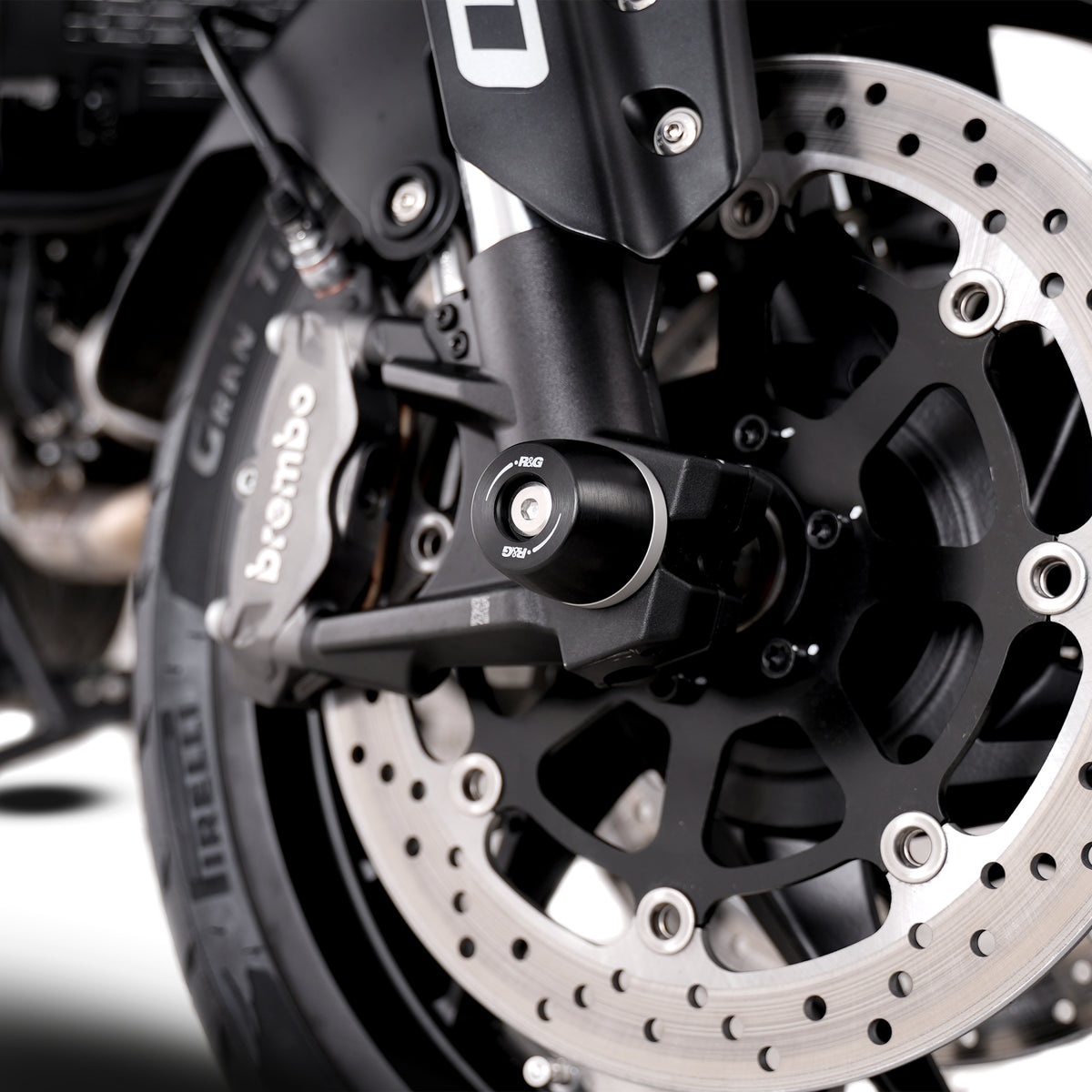 R&G APEX Fork Protectors | Black | QJMOTOR SVT 650 '25-, SVT 650 X ’25-, SRT 900 S '25- & SRT 900SX '25-