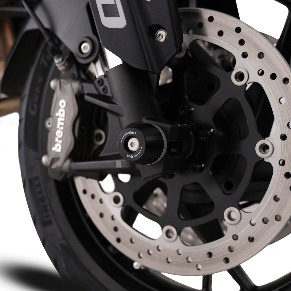 R&G APEX Fork Protectors | Black | QJMOTOR SVT 650 '25-, SVT 650 X ’25-, SRT 900 S '25- & SRT 900SX '25-
