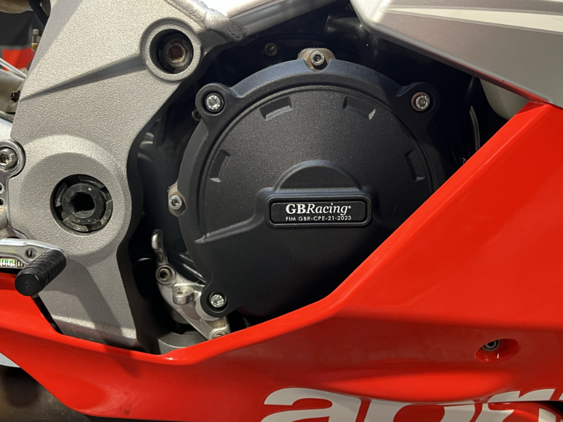 GBRacing Engine Cover - Clutch Cover | Aprilia Tuono/RSV 1000 R 2004>2010-EC-RSV1000-1998-2-GBR-Engine Covers-Pyramid Motorcycle Accessories