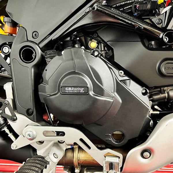 GBRacing Engine Cover - Clutch Cover | Ducati Monster 2021>Current-Engine Covers-Pyramid Motorcycle Accessories