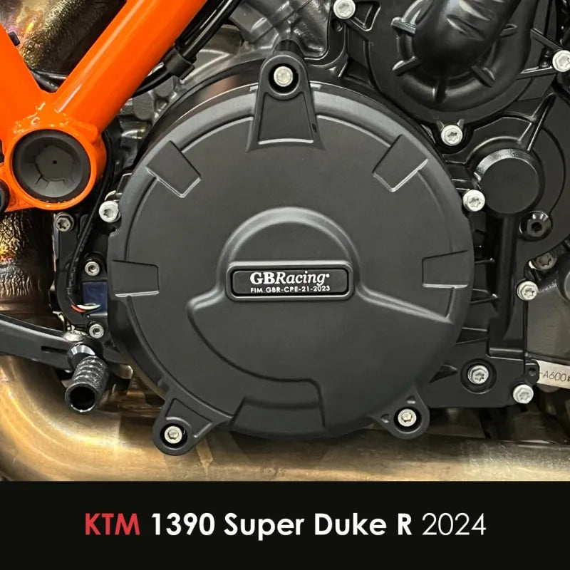 GBRacing Engine Cover - Clutch Cover | KTM 1390 Super Duke R 2024>Current-Engine Covers-Pyramid Motorcycle Accessories