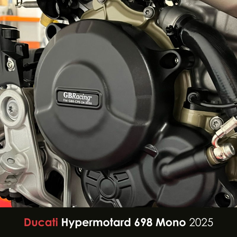 GBRacing Engine Cover - Clutch | Ducati Hypermotard 698 Mono 2025>Current -  Shop name