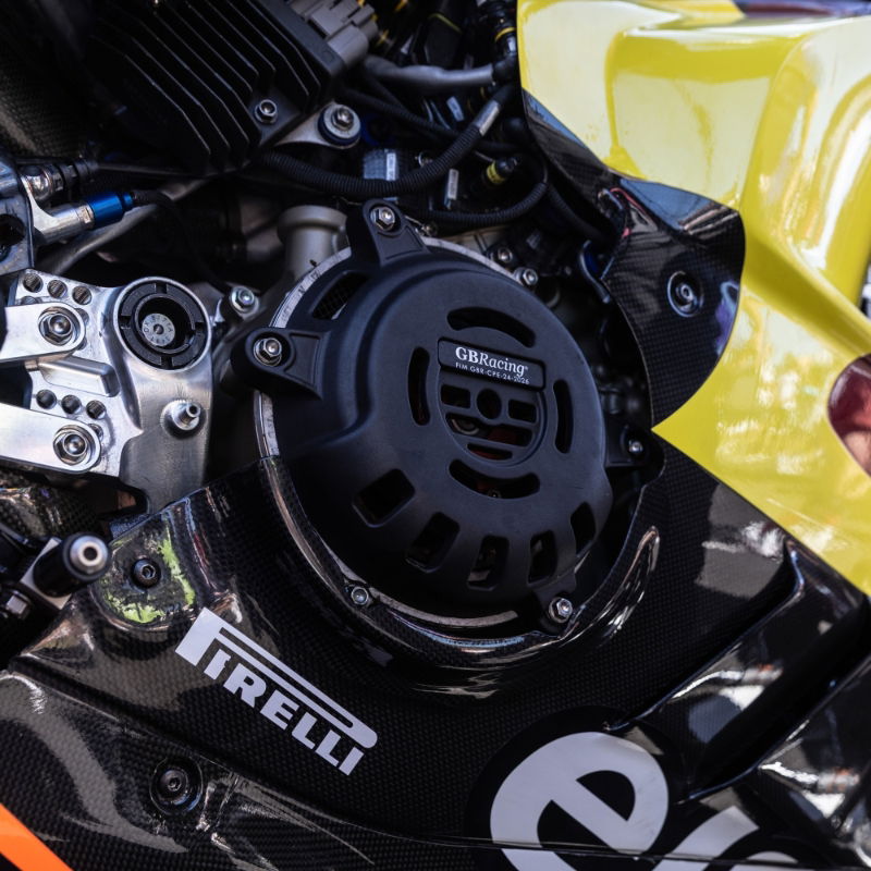 GBRacing Engine Cover - Set | Ducati Panigale V4 R 2023>2024-Engine Covers-Pyramid Motorcycle Accessories
