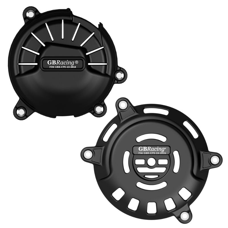 GBRacing Engine Cover - Set | Ducati Panigale V4 R 2023>2024-Engine Covers-Pyramid Motorcycle Accessories