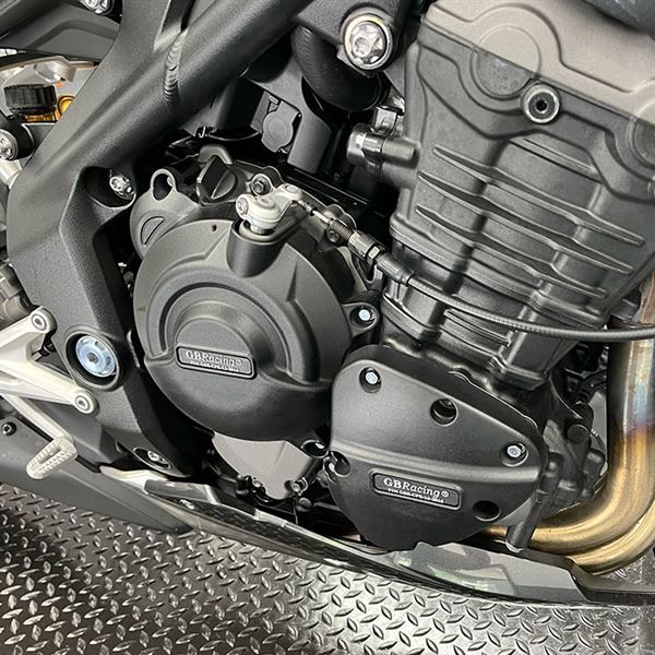 GBRacing Engine Cover Set | Triumph Speed Triple 1200 RS 2021>2022-Engine Covers-Pyramid Motorcycle Accessories