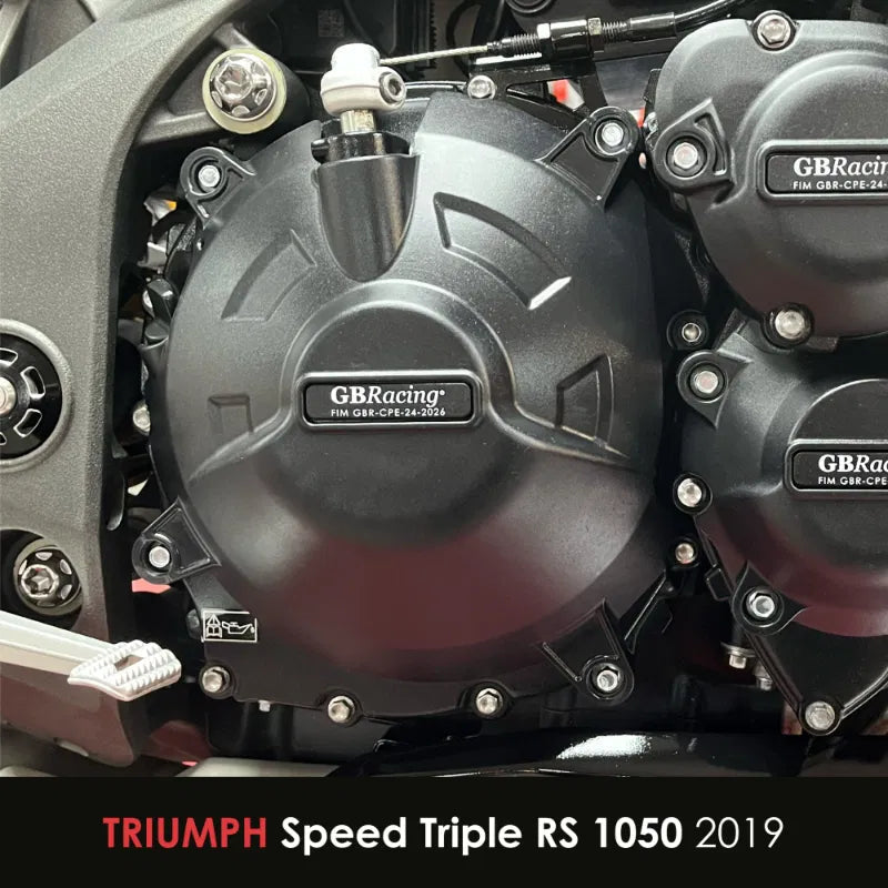 GBRacing Engine Cover Set | Triumph Speed Triple S/R/RS 1050 2016>2020 -  Shop name
