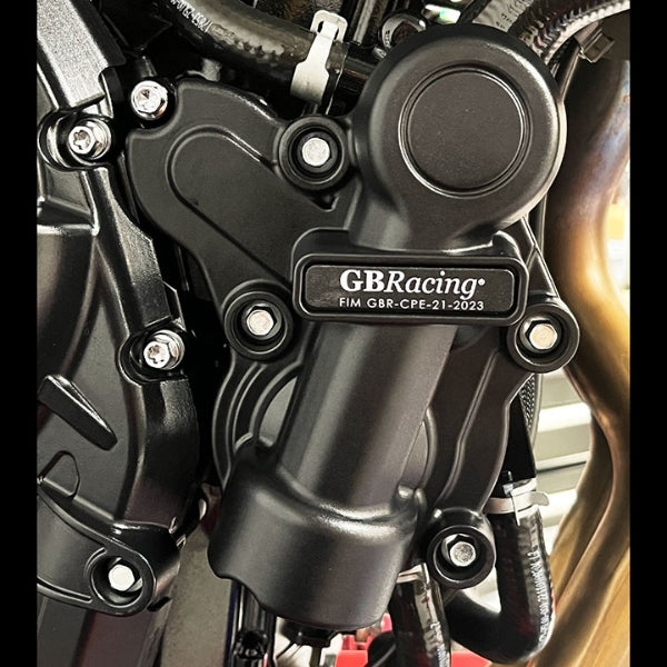GBRacing Engine Cover - Water Pump Cover | Suzuki V-Strom 800DE 2023>Current-EC-GSX-8S-M3-5-GBR-Engine Covers-Pyramid Motorcycle Accessories