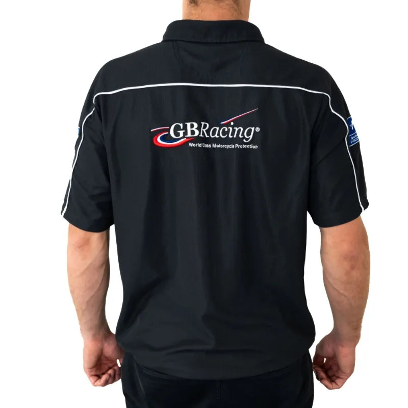 GBRacing Men's Tech Polo | Dark Grey -  Shop name