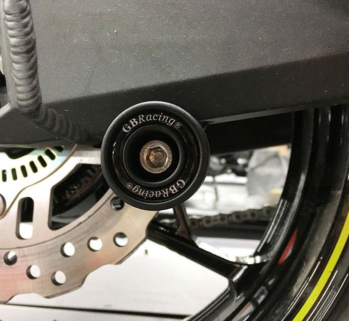 GBRacing Paddock Stand/Bobbin Set | M10 x 40mm x 1.25mm Pitch-Spool Sliders-Pyramid Motorcycle Accessories