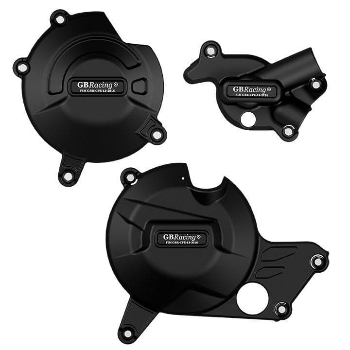 GBRacing Secondary Engine Cover Set | Suzuki SV650 2016>Current-EC-SV650-2015-SET-GBR-Engine Covers-Pyramid Motorcycle Accessories