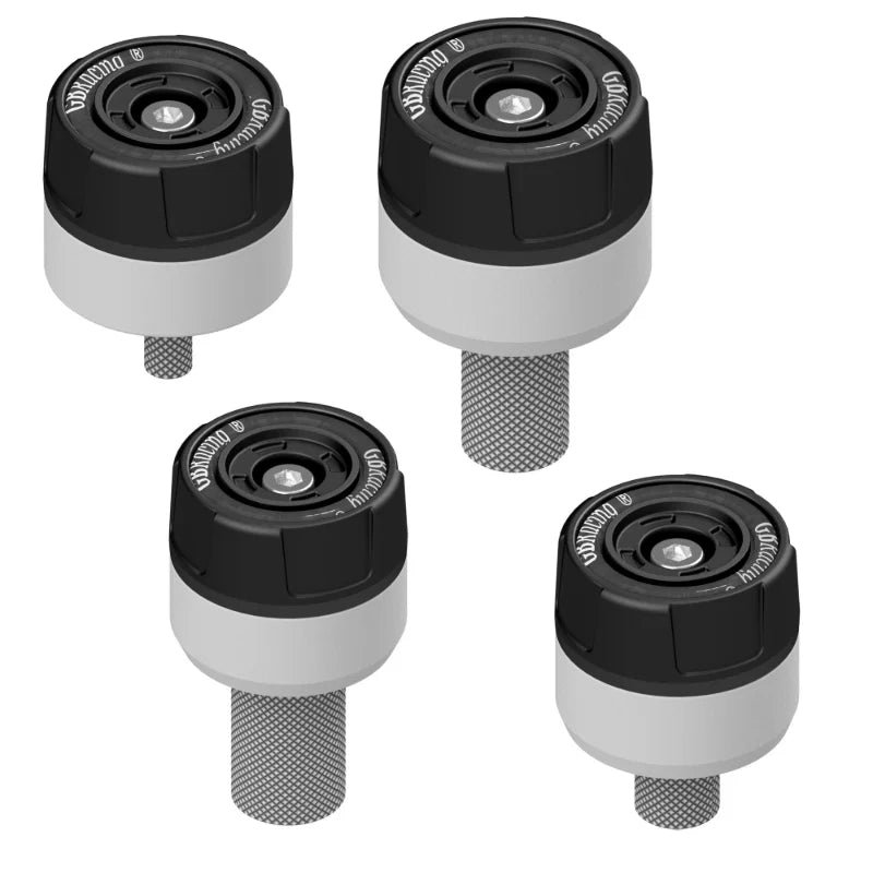 GBRacing Spindle Protector Set - Front and Rear | Yamaha MT-09 / XSR900 2021-2026 -   Pyramid Motorcycle Accessories