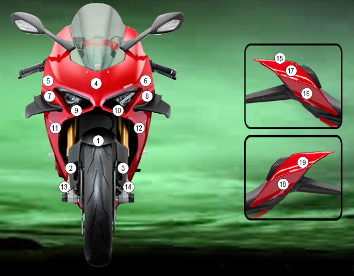 Eazi-Grip Stone Chip Protection Kit | Clear - Matte | Ducati Panigale V4 2023-2024
