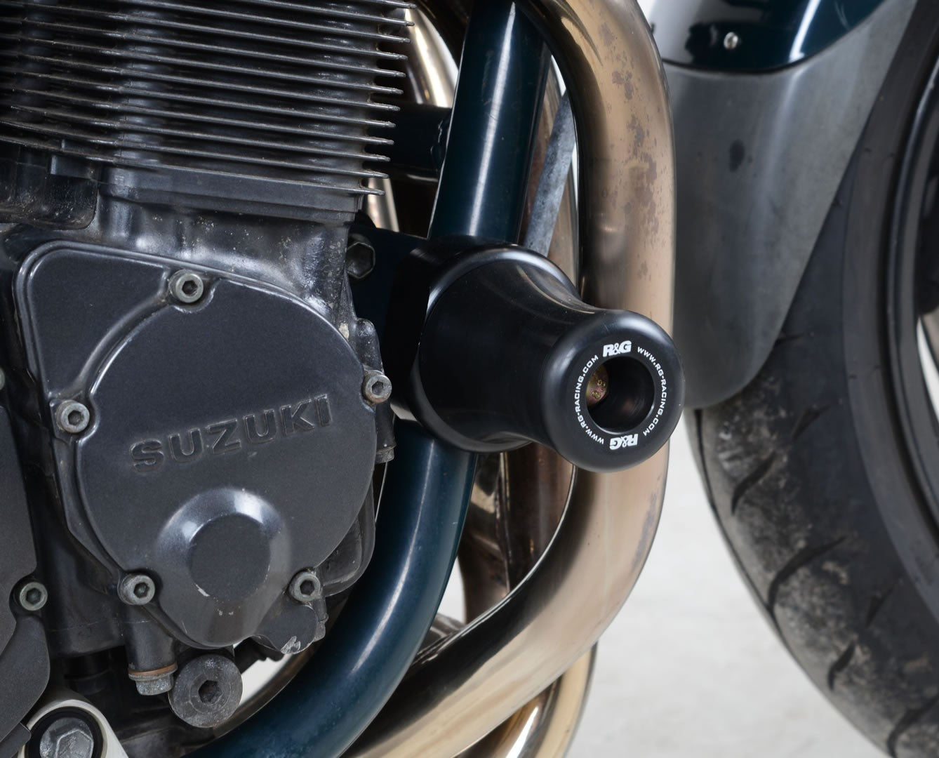 R&G Crash Protectors | Black | Suzuki GSF 1200 Bandit 1996>2006 & Suzuki GSF 600 Bandit 1995>2007