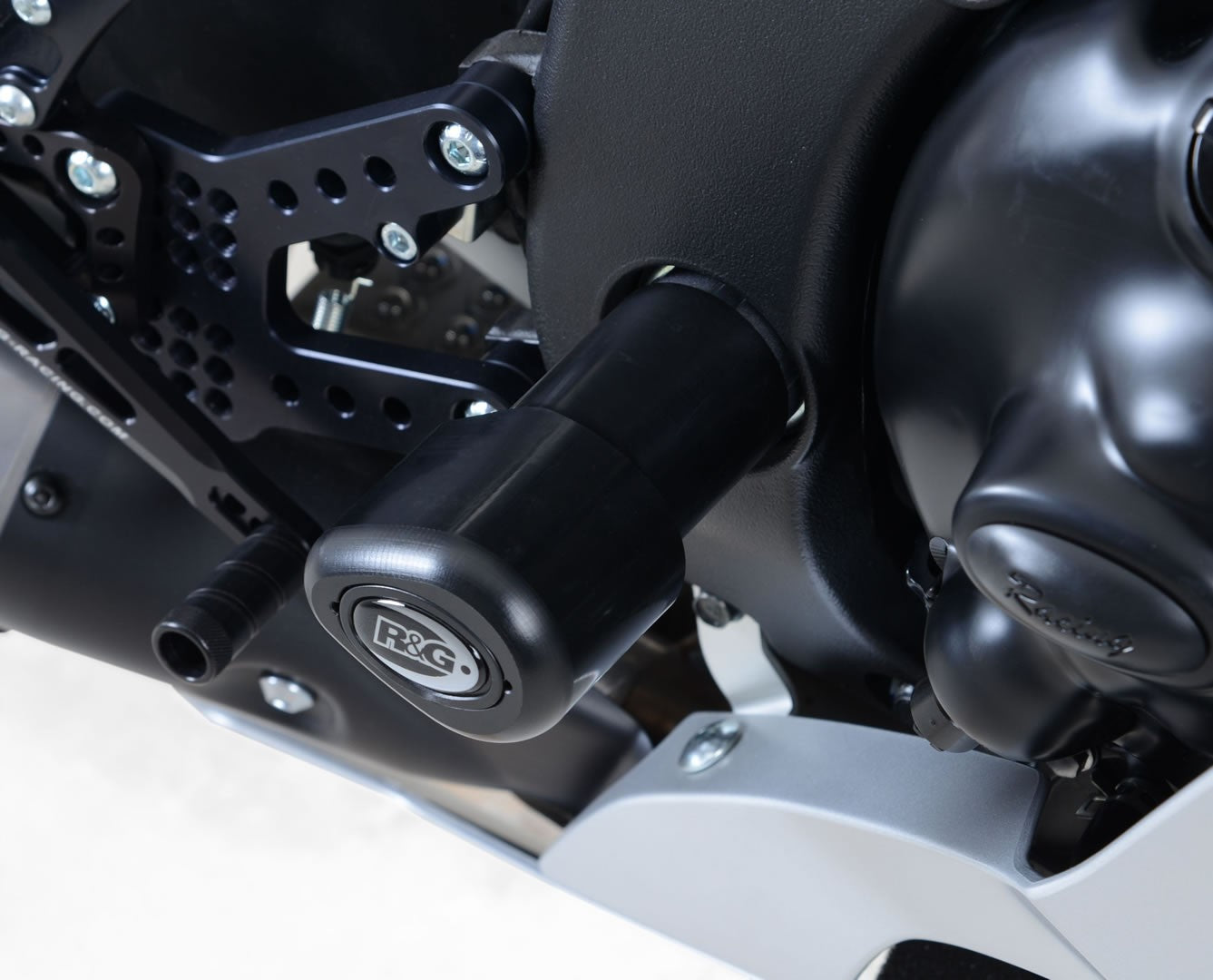 R&G Crash Protectors | White | Yamaha YZF-R6 2006>2020
